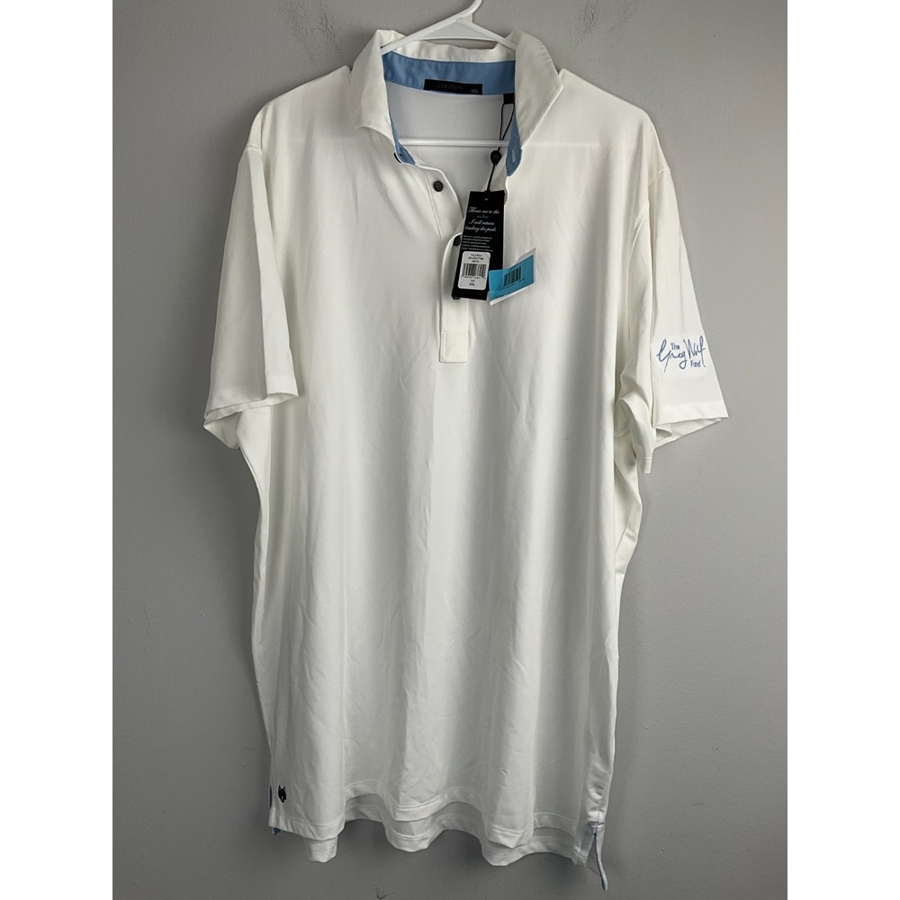 Greyson Tala Polo Arctic White XXL Golf Shirt – The‎ Greg Wolf Fund